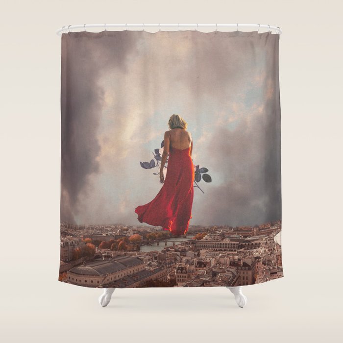 Carrying my Cities wherever I go Shower Curtain Gallery Image 1