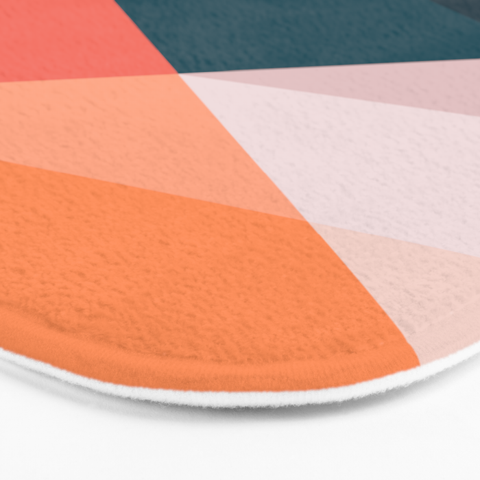 Geometric 1708 Bath Mat Gallery Image 3