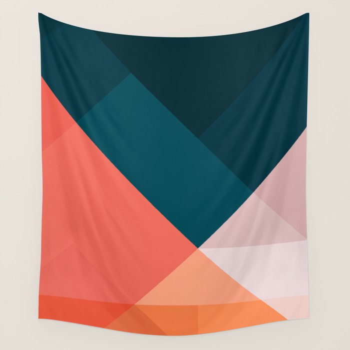 Geometric 1708 Wall Tapestry Gallery Image 4