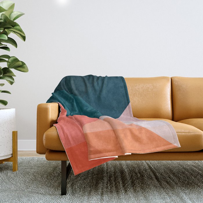 Geometric 1708 Throw Blanket Gallery Image 1