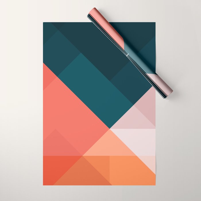 Geometric 1708 Wrapping Paper Gallery Image 1