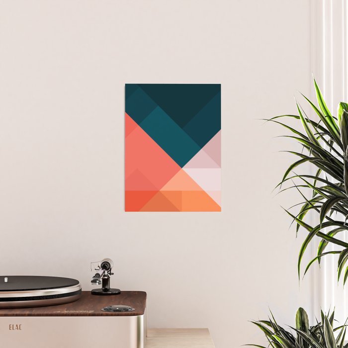 Geometric 1708 Poster Gallery Image 2