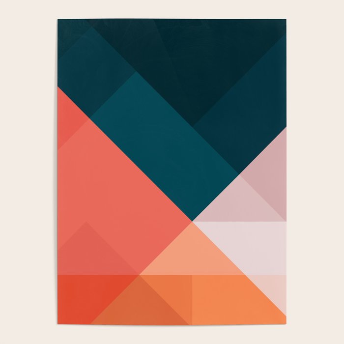 Geometric 1708 Poster Gallery Image 1