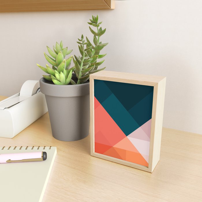 Geometric 1708 Mini Art Print Gallery Image 2