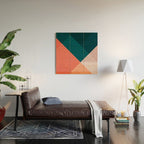 Geometric 1708 Wood Wall Art Gallery Image 2