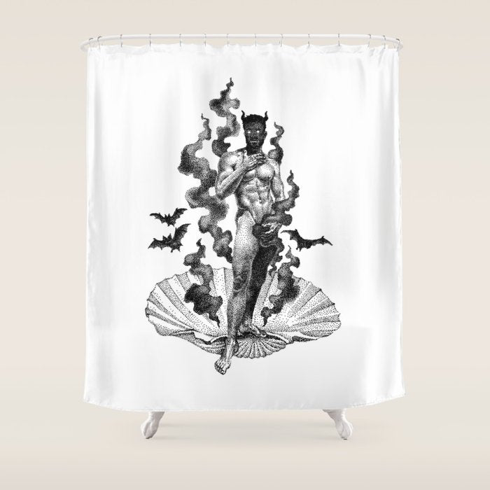 The Birth of Lust SPOOKYDOOD Shower Curtain Gallery Image 1
