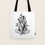 The Birth of Lust SPOOKYDOOD Tote Bag Gallery Image 1