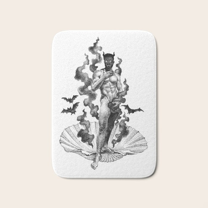 The Birth of Lust SPOOKYDOOD Bath Mat Gallery Image 1