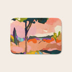 sundown with tree landscape Bath Mat Gallery Image 1