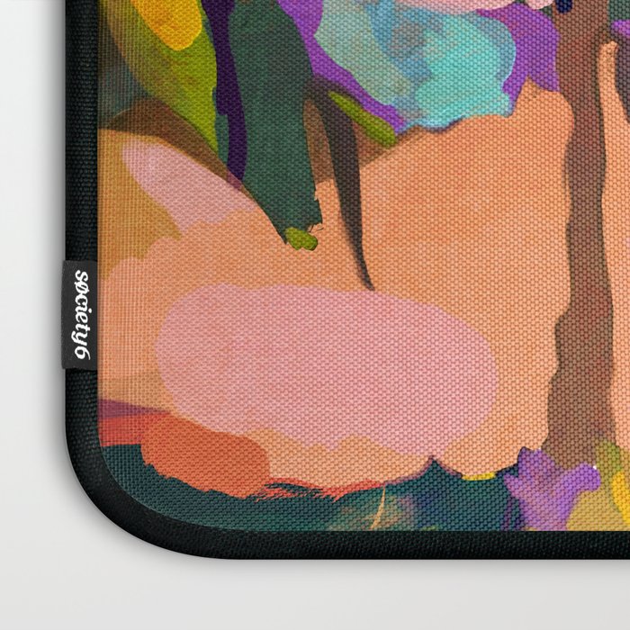 sundown with tree landscape Laptop Sleeve Gallery Image 3