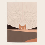 Cat Landscape 124 Poster Gallery Image 4