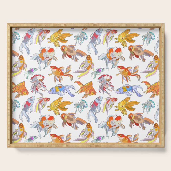 FISH FISH FISH Serving Tray Gallery Image 1