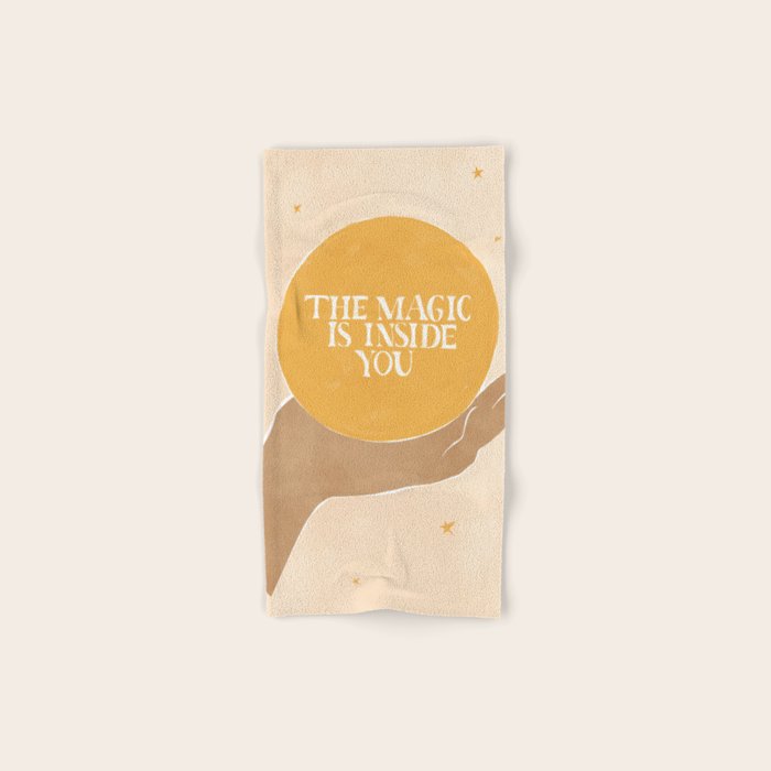 The Magic Is Inside You Bath Towel Gallery Image 1