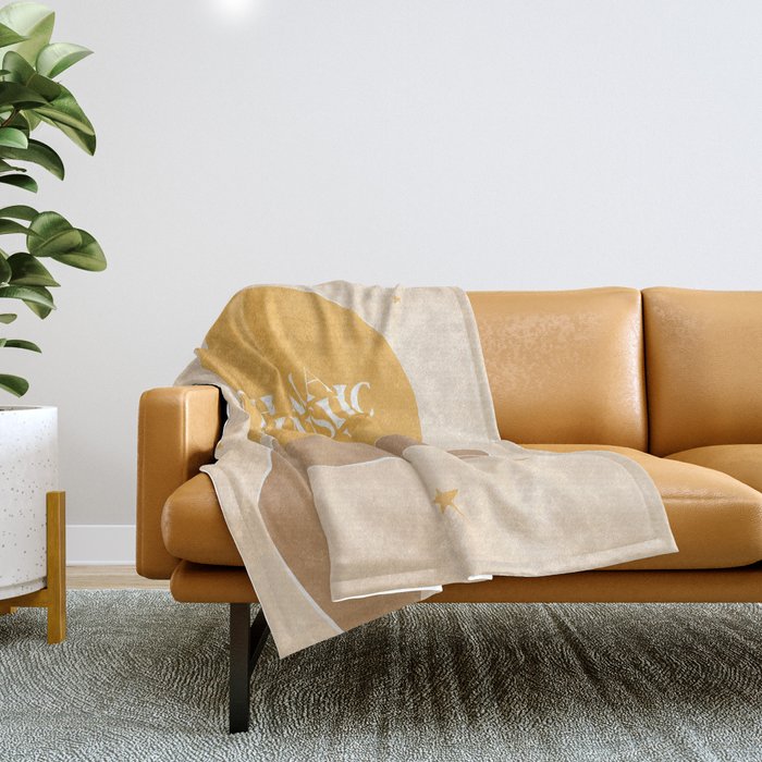 The Magic Is Inside You Throw Blanket Gallery Image 1