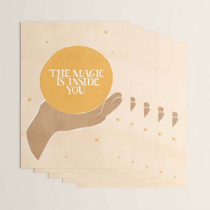 The Magic Is Inside You Wrapping Paper Gallery Image 3