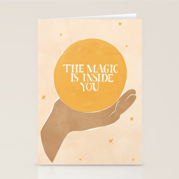 The Magic Is Inside You Stationery Card Gallery Image 2