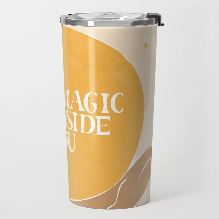 The Magic Is Inside You Travel Mug Gallery Image 2
