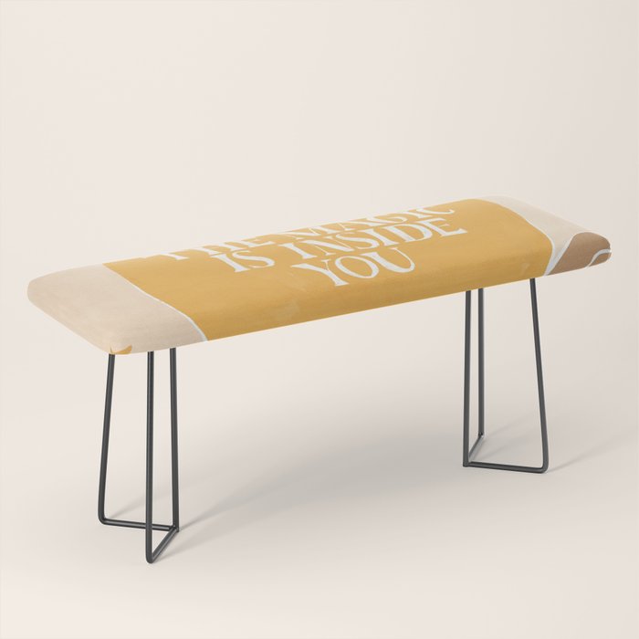 The Magic Is Inside You Bench Gallery Image 1