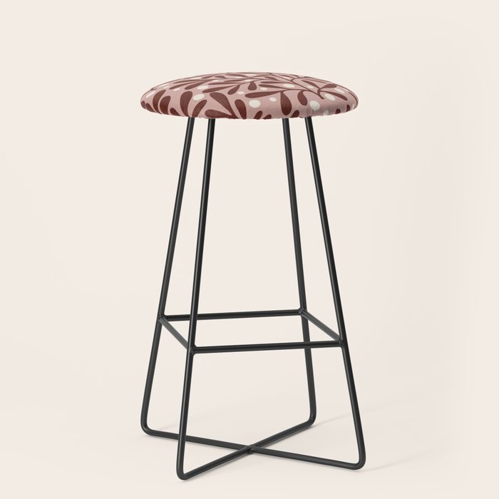 Vase and leaves collection Stool Gallery Image 1