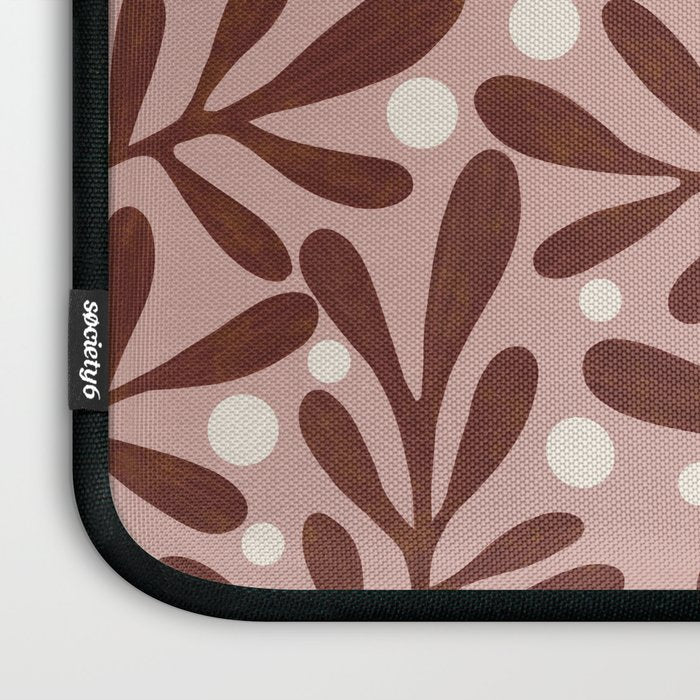 Vase and leaves collection Laptop Sleeve Gallery Image 3