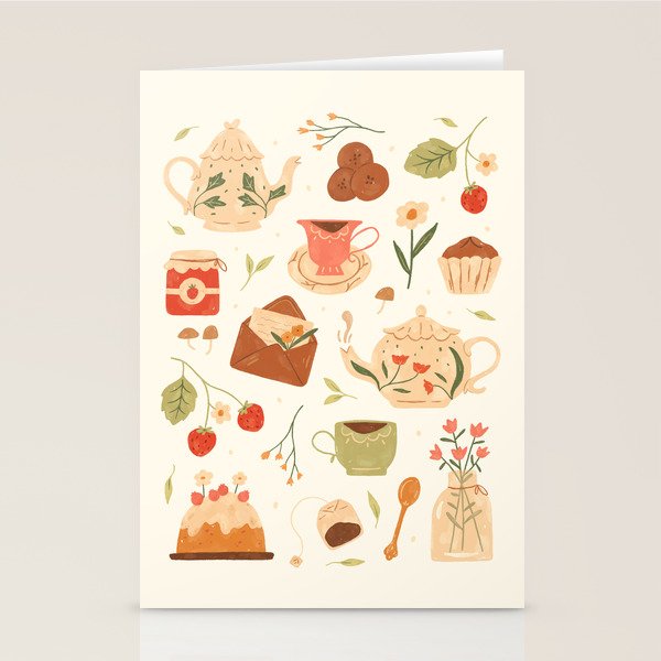 The Tea Party Stationery Card Gallery Image 2