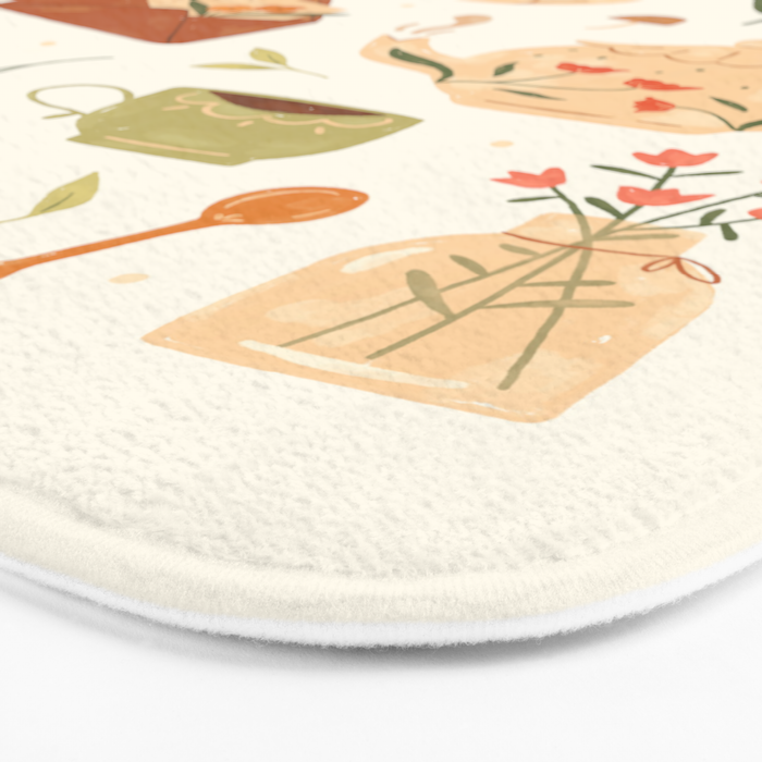 The Tea Party Bath Mat Gallery Image 3