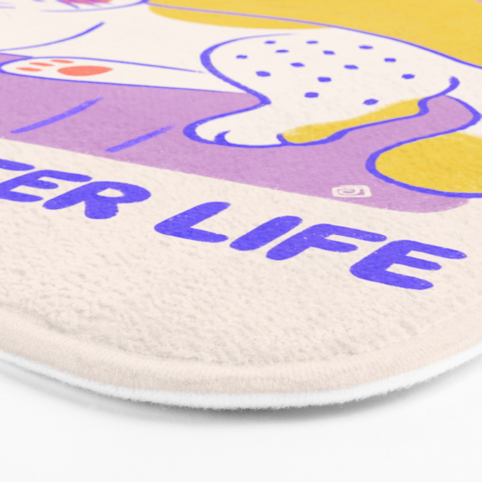 Working hard Bath Mat Gallery Image 3