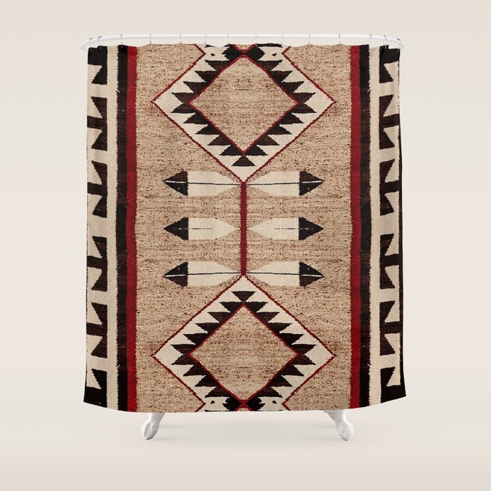 The Eternal | Navajo Pattern Shower Curtain Gallery Image 1