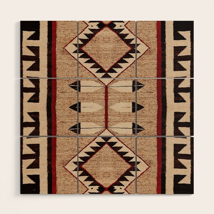 The Eternal | Navajo Pattern Wood Wall Art Gallery Image 1