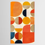 geometric abstract shapes autumn Tablecloth Gallery Image 2