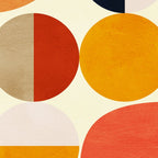 geometric abstract shapes autumn Coffee Mug Gallery Image 2