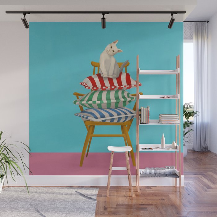 The Cushion Throne Wall Mural Gallery Image 1