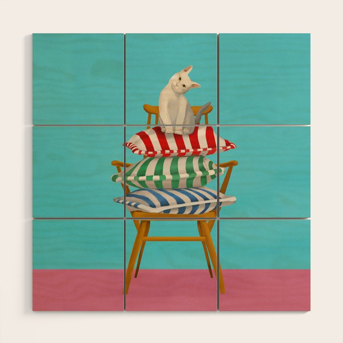 The Cushion Throne Wood Wall Art Gallery Image 1