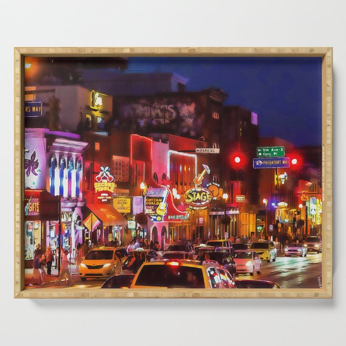 Nashville, Tennessee Serving Tray Gallery Image 1