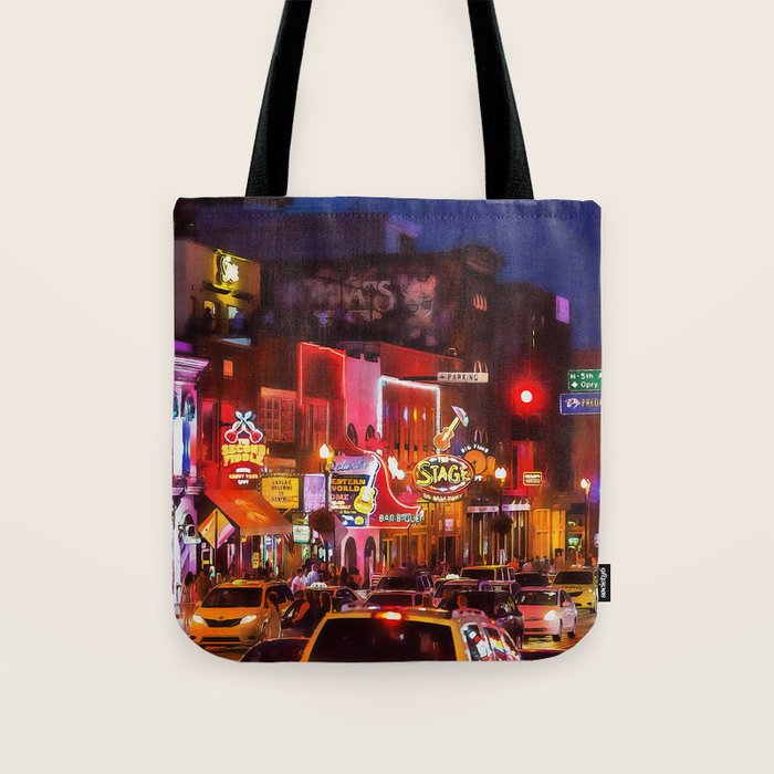 Nashville, Tennessee Tote Bag Gallery Image 1