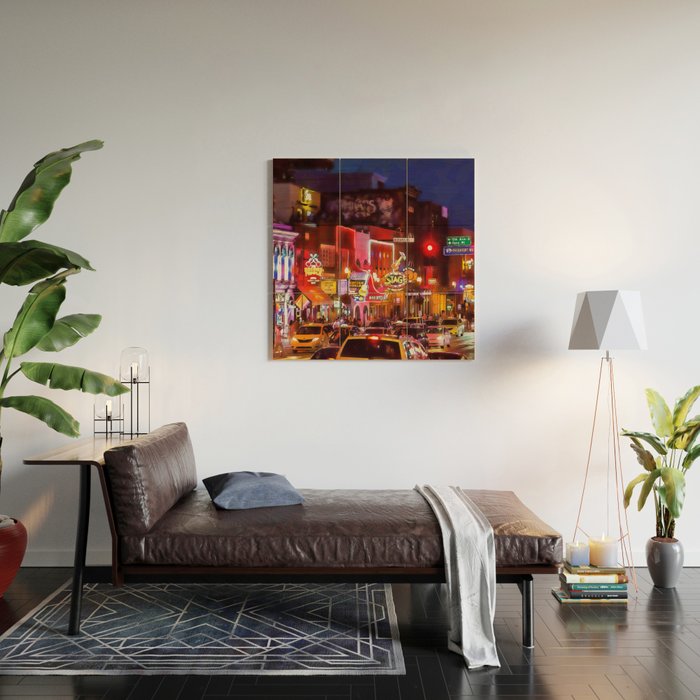 Nashville, Tennessee Wood Wall Art Gallery Image 2