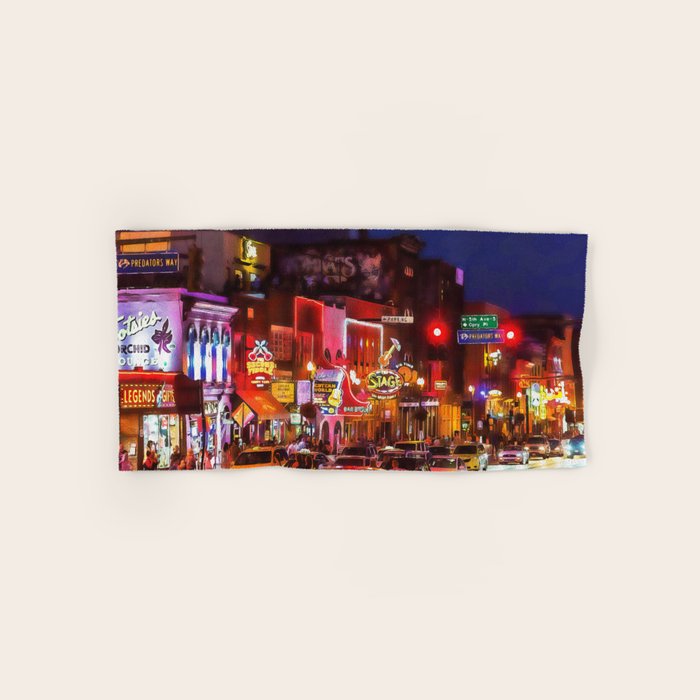 Nashville, Tennessee Bath Towel Gallery Image 1