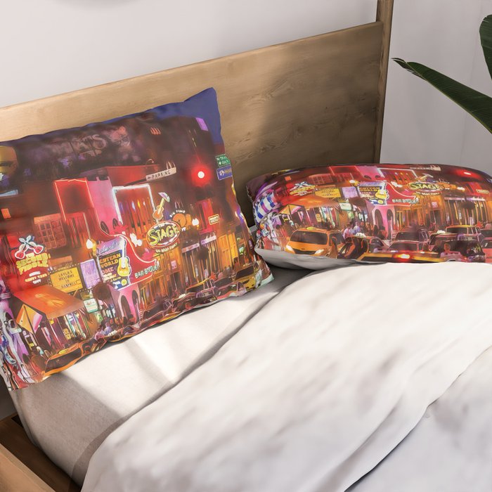 Nashville, Tennessee Pillow Sham Gallery Image 2