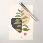 Abstract Art Tropical Leaf 21 Wrapping Paper Gallery Image 1