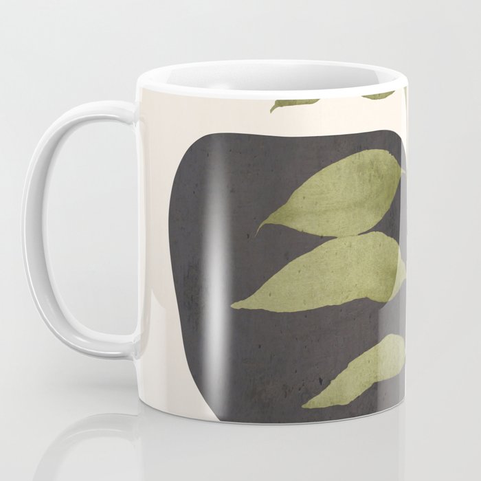 Abstract Art Tropical Leaf 21 Coffee Mug Gallery Image 3