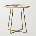 Abstract Art Tropical Leaf 21 Side Table Gallery Image 1