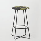 Abstract Art Tropical Leaf 21 Stool Gallery Image 1
