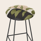 Abstract Art Tropical Leaf 21 Stool Gallery Image 2