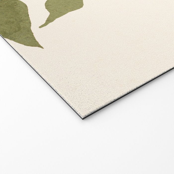 Abstract Art Tropical Leaf 21 Welcome Mat Gallery Image 2