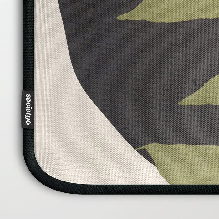 Abstract Art Tropical Leaf 21 Laptop Sleeve Gallery Image 3
