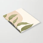Abstract Art Tropical Leaf 21 Notebook Gallery Image 2