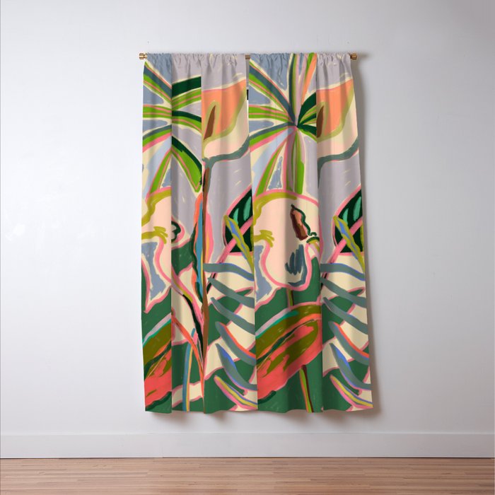 PEACE LILY Window Curtain Gallery Image 3