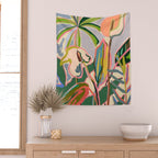 PEACE LILY Wall Tapestry Gallery Image 2