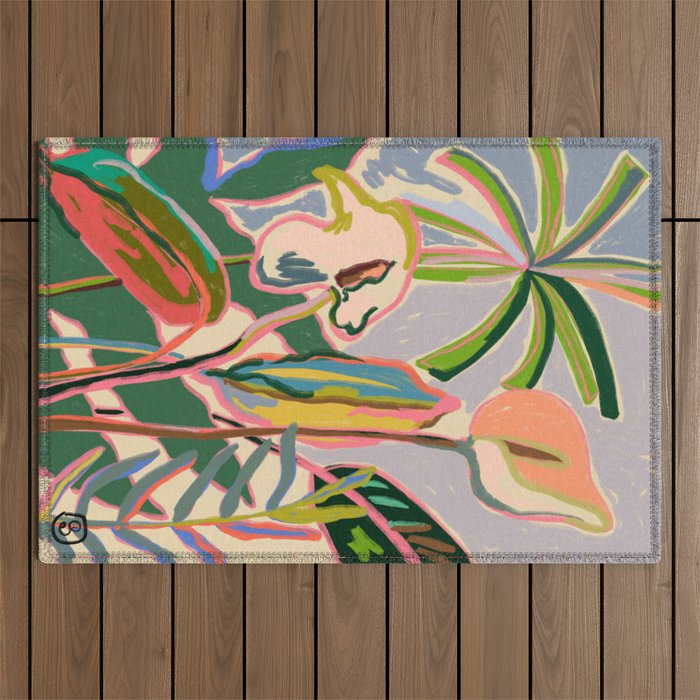 PEACE LILY Outdoor Rug Gallery Image 1