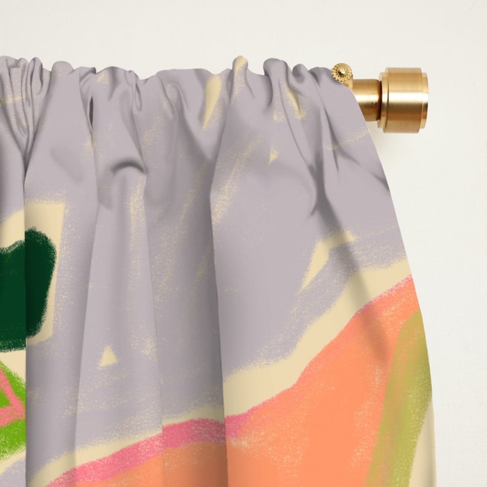 PEACE LILY Window Curtain Gallery Image 2